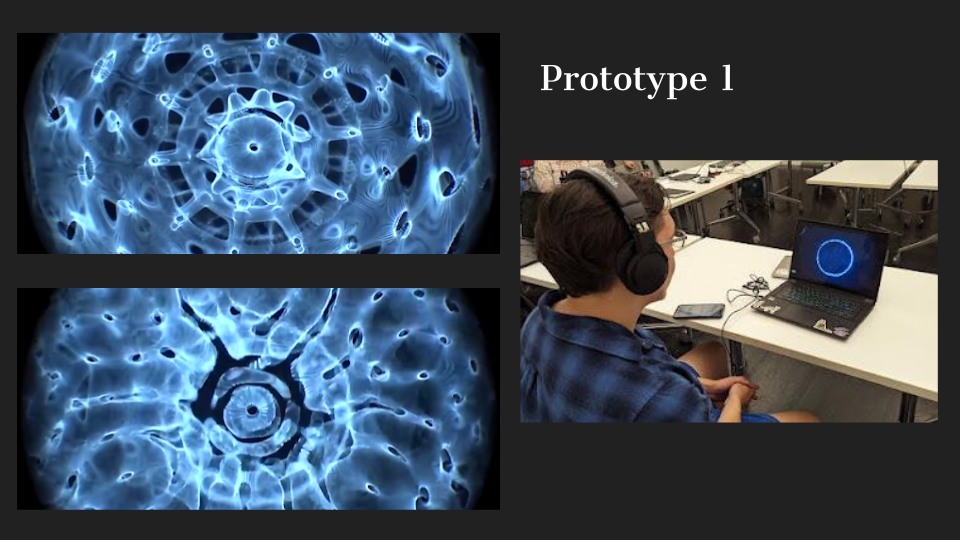 Prototype #1 - Testing Audio Visual Associations Using Cymatics